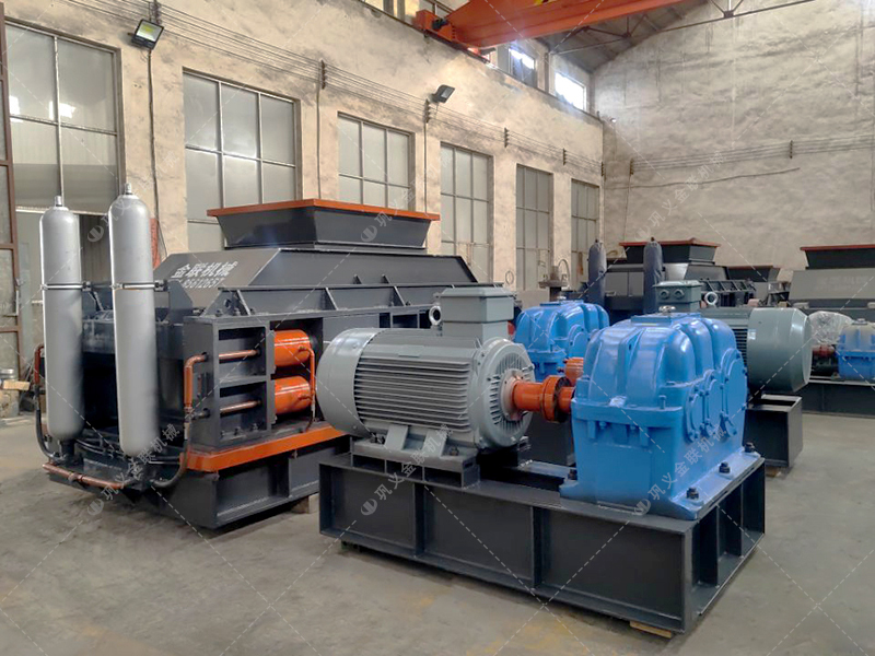 1810液壓對輥制砂機一小時產量多少？